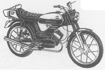 Zndapp-Ersatzteilliste Typ 446-420 ZD25 TS